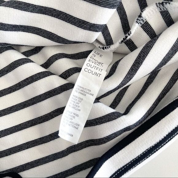 Ministreet Street wear //  Sienna Women's Pencil Skirt // White Stripe // Sz Lrg - Picture 7 of 8